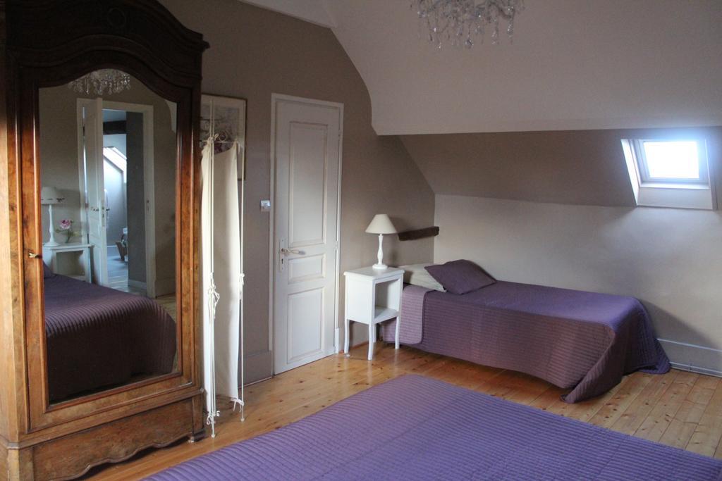 Chambres D'Hotes La Gloriette Ryes Rum bild