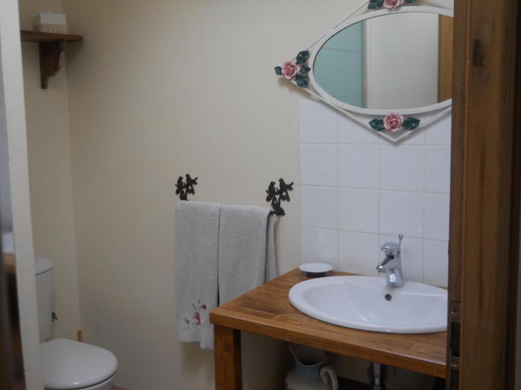 Chambres D'Hotes La Gloriette Ryes Rum bild